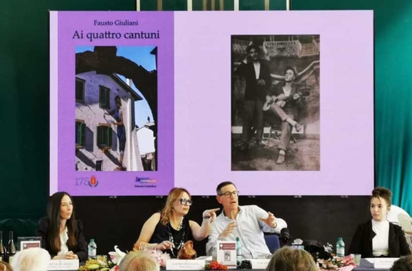 “Ai quattro cantuni”: Fausto Giuliani presenta il suo terzo libro a Colonna
