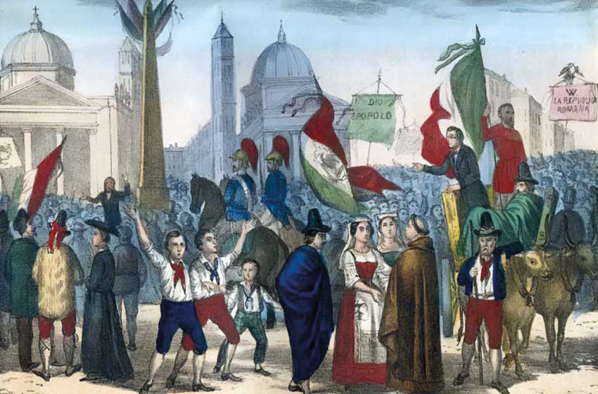 L’Italia quando non c’era l'Italia: la Repubblica Romana del 1849. Il sogno interrotto