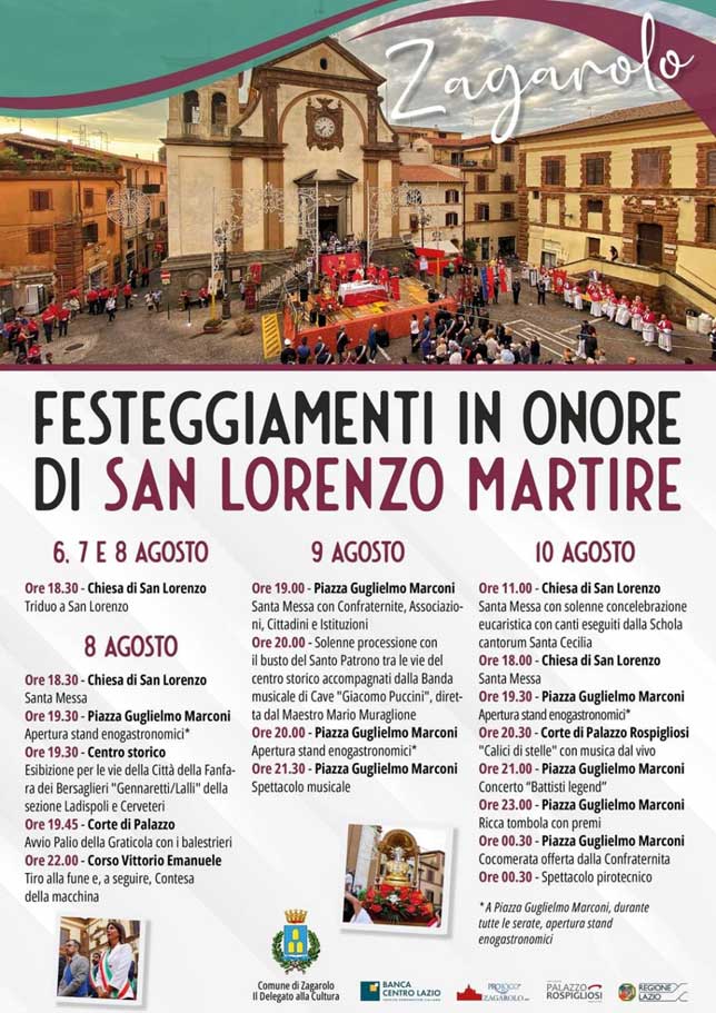 festa san lorenzo martire locandina