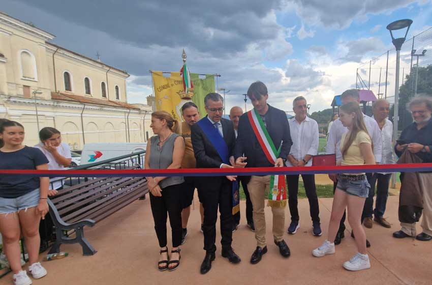 Civitella San Paolo: apre il nuovo centro sportivo polivalente